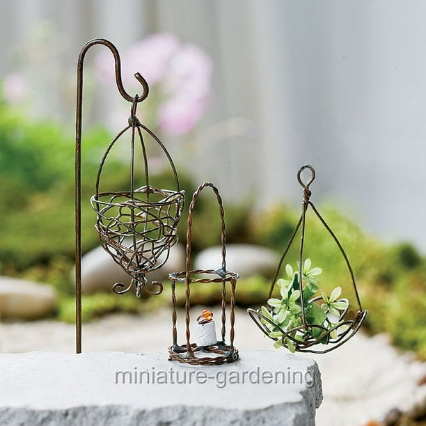 Miniature Dollhouse FAIRY GARDEN Accessories ~ 3 Piece Garden Hose Set ~ NEW